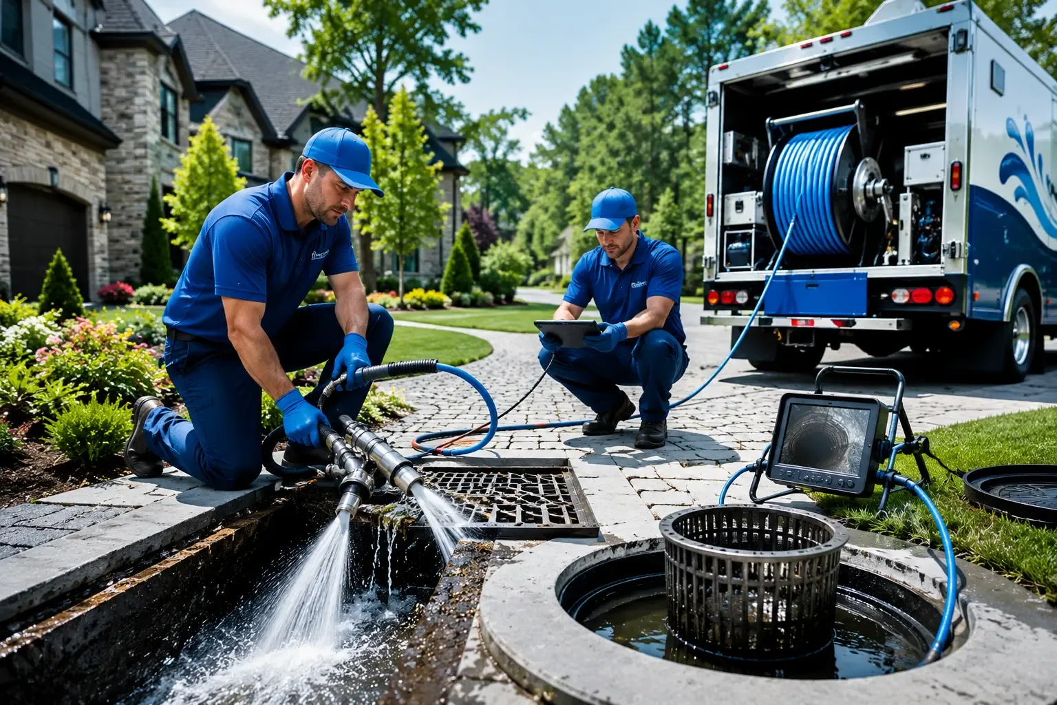 Local outdoor drain cleaning professionals in Kempton, PA