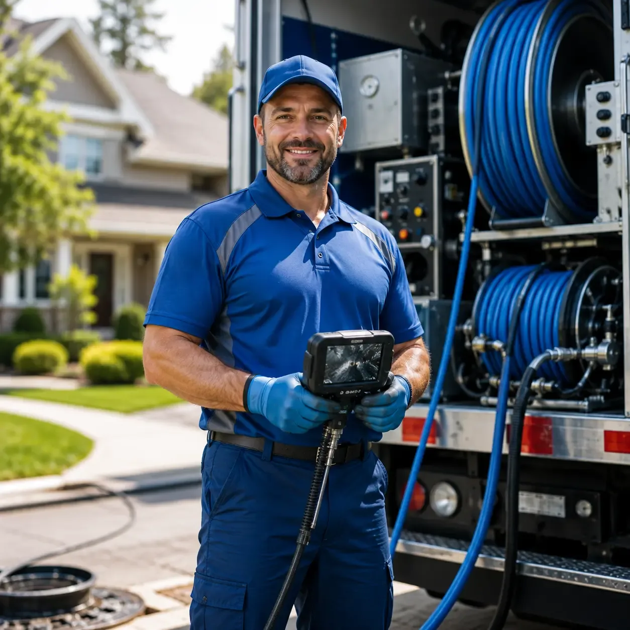 Local outdoor drain cleaning specialists in Kempton, PA